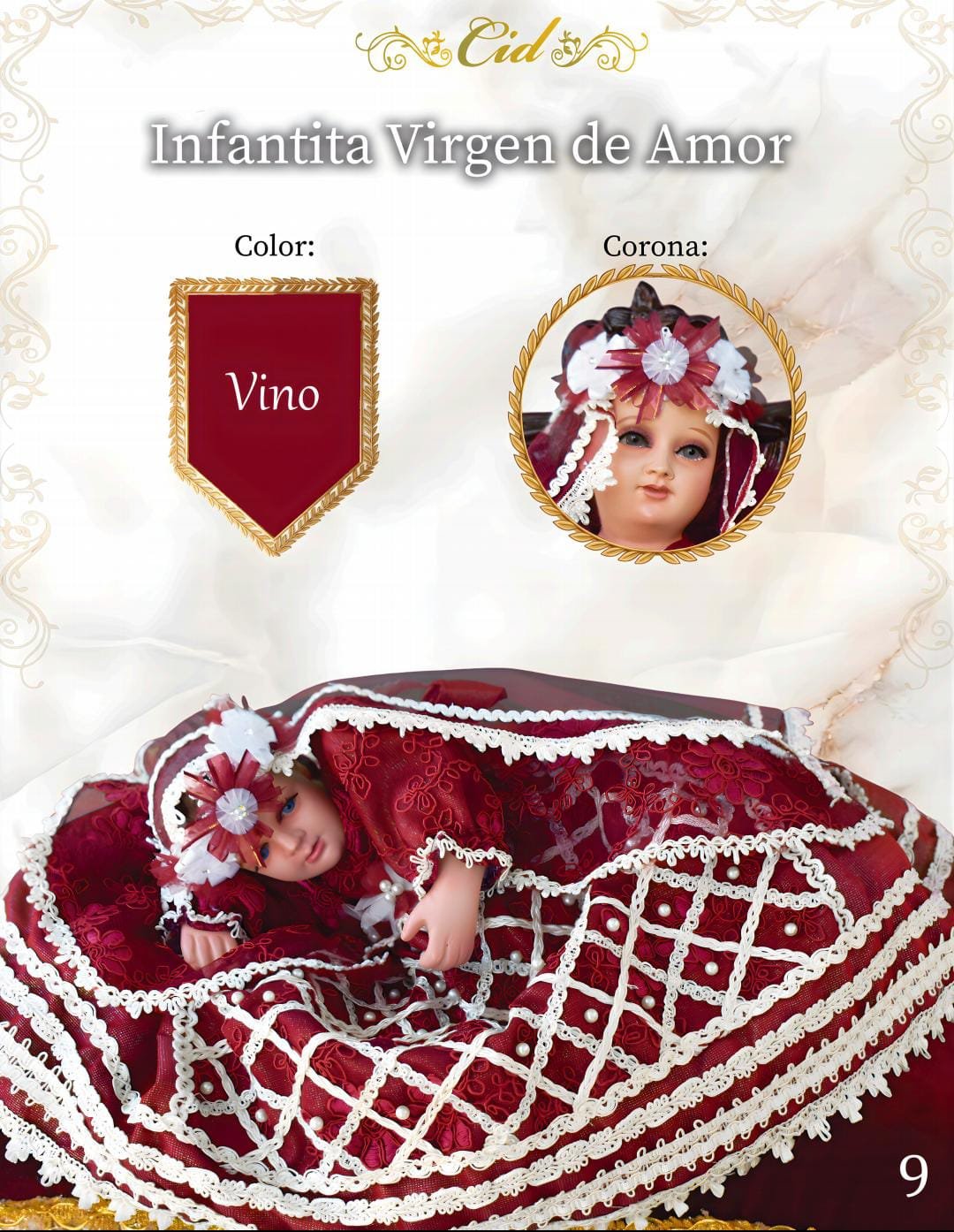 P022 – INFANTITA VIRGEN DE AMOR 